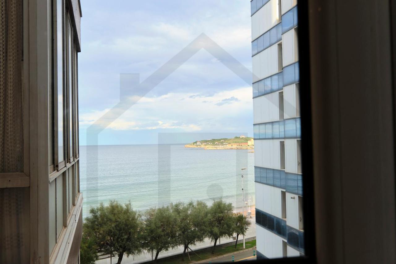 Precioso Apartamento En Primera Linea De Playa, Cerca Del Centro De La Ciudad Gijón